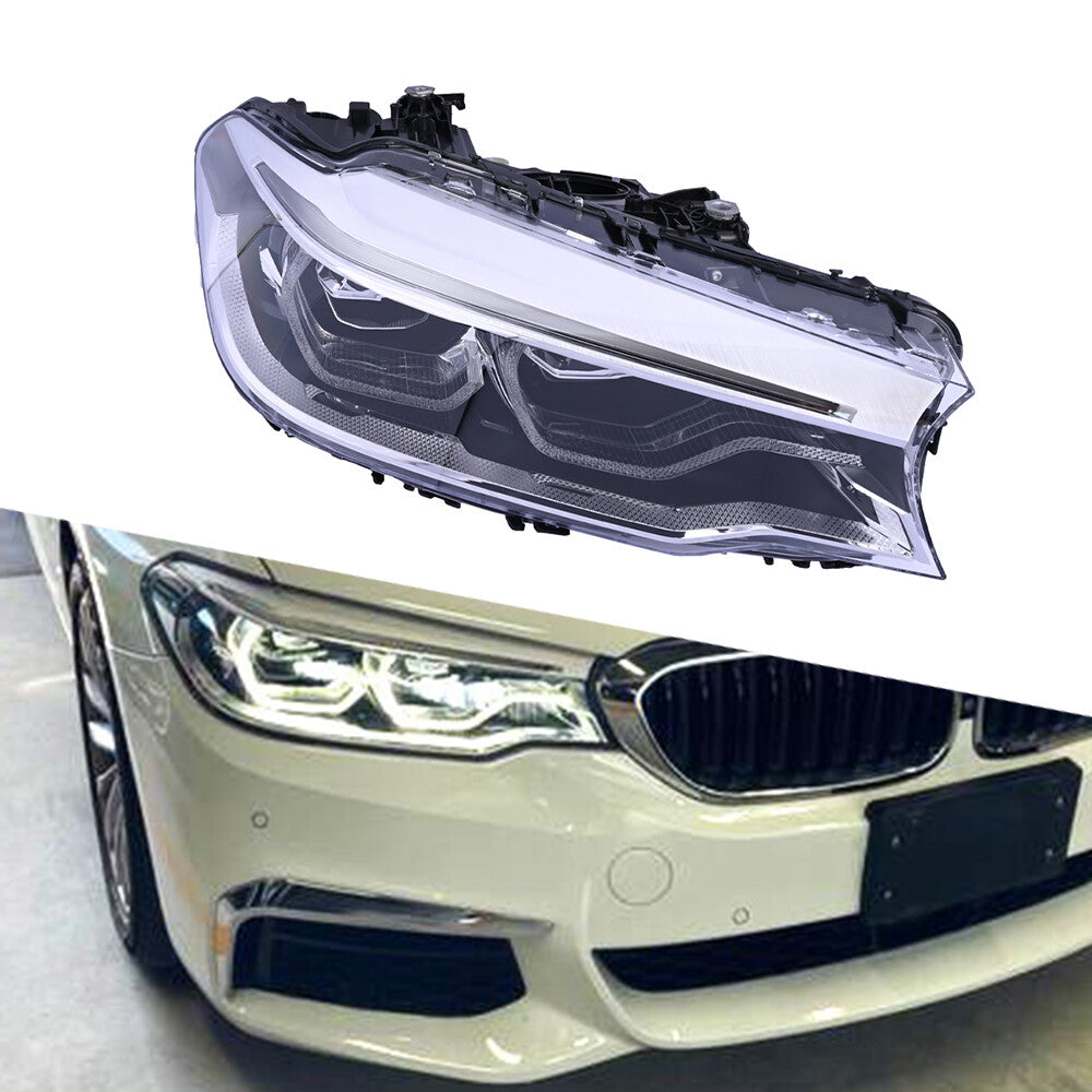 Adaptive LED Headlight Passenger Side Fits for BMW 5 Series G30 G31 M5 2017-2020