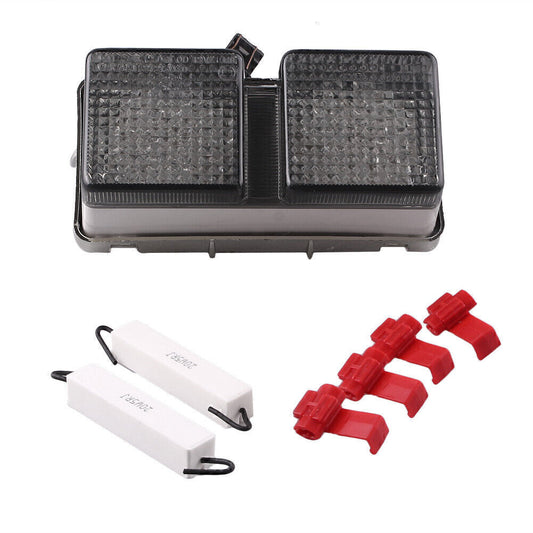 for Honda RC-51 1999-2005 2006 Smoke Motorcycle LED Brake Stop Rear Tail Light
