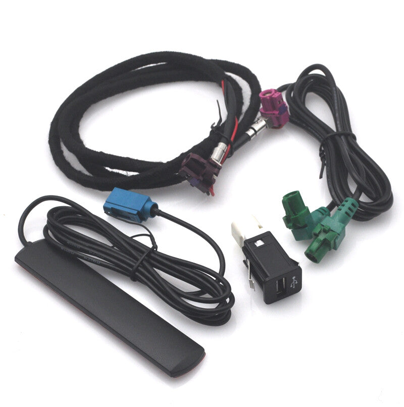 Retrofit NBT EVO ID6 CarPlay cable Bluetooth antenna for BMW G01 G02 X3 X4 G30