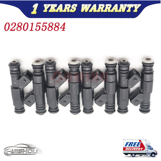 0280155884 Fuel Injectors 8PCS for Chevy EXPRESS for GMC K2500 K3500 High Quality