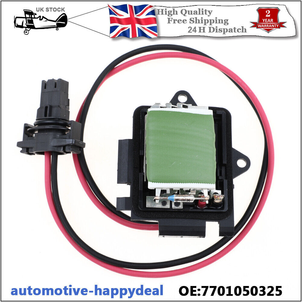 Heater Blower Fan Resistor for Vauxhall Vivaro for Renault Trafic for Opel Vivaro 01-14
