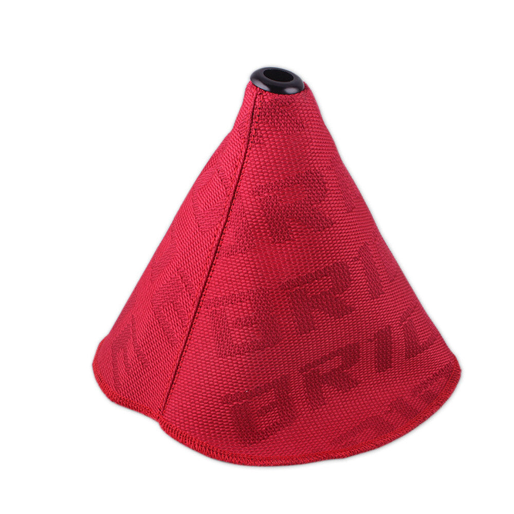 Shifter Boot Cover Racing Hyper Fabric Shift Knob MT/AT Stitches