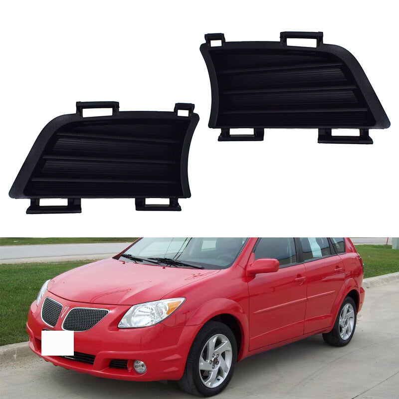 2PCS For 2005-2008 for Pontiac Vibe front bumper Fog Light Cover Left Right