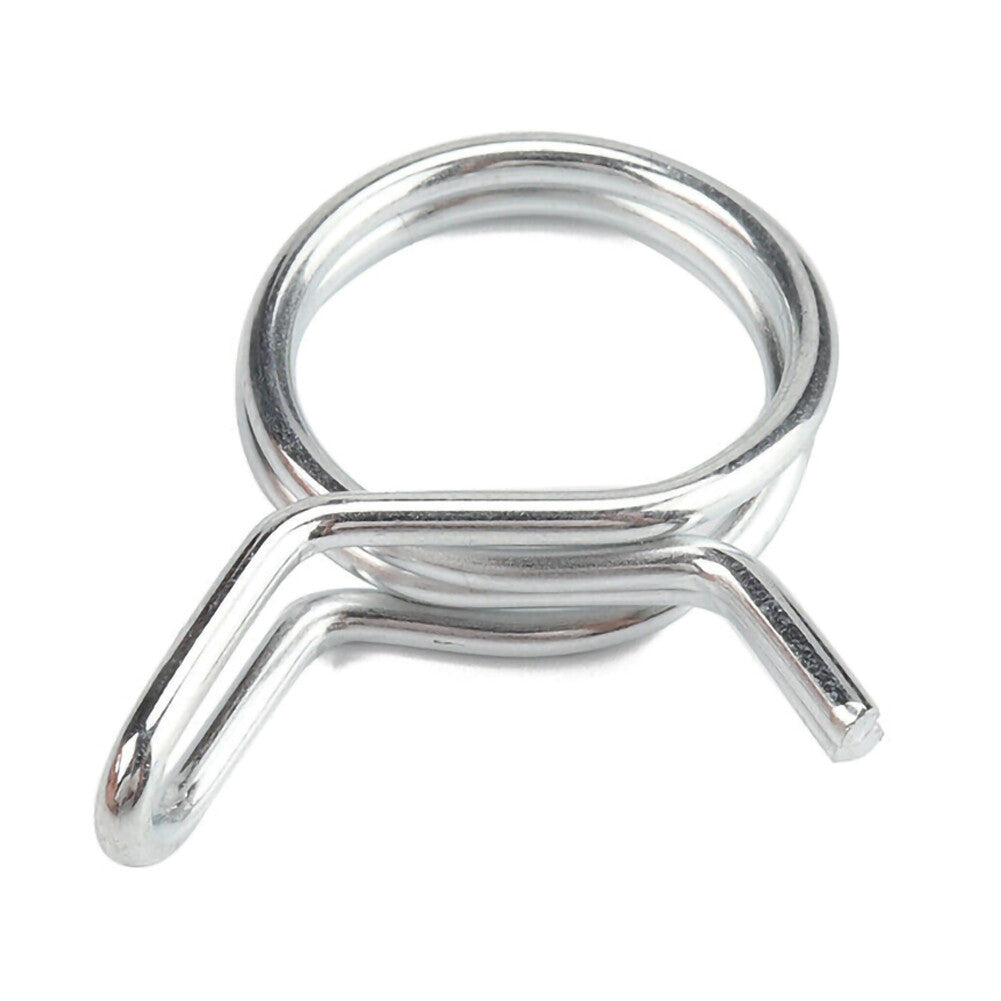 285-piece pack of double-wire spring clips, silicone hoses, air fuel hose clamps