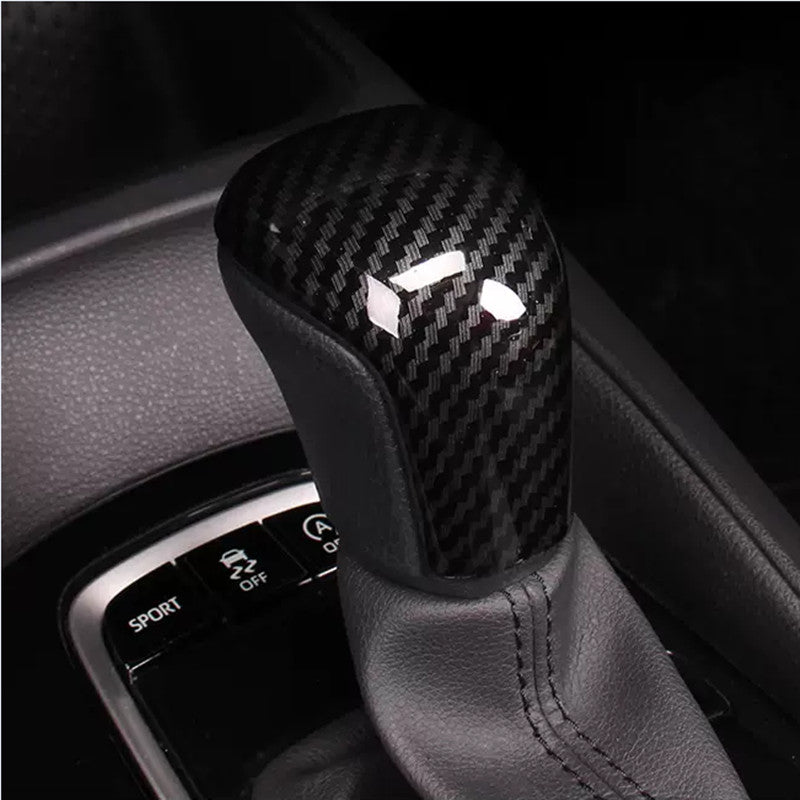 Suitable for Toyota for Corolla 2019 - 24 ABS carbon fiber exterior gear shift cover trim