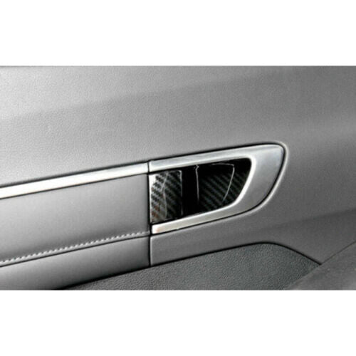 for Hyundai Sonata 2020-2023 Carbon Fiber ABS Inner Door Bowl Cover Trims