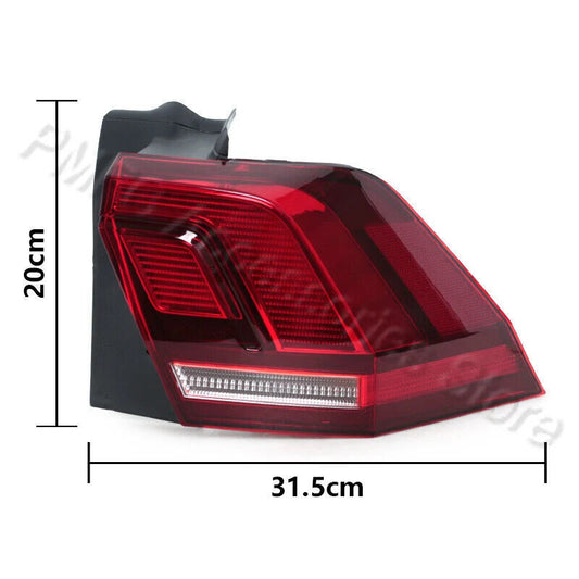 The left-side taillight and rear stop brake light are applicable to the for Volkswagen for Tiguan 2017-2021.
