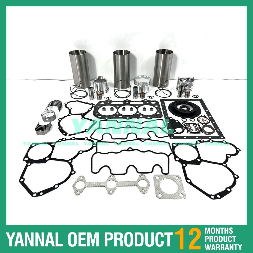 Engine overhaul and rebuild kit with washers and bearings for Perkins 403C-11 engines.