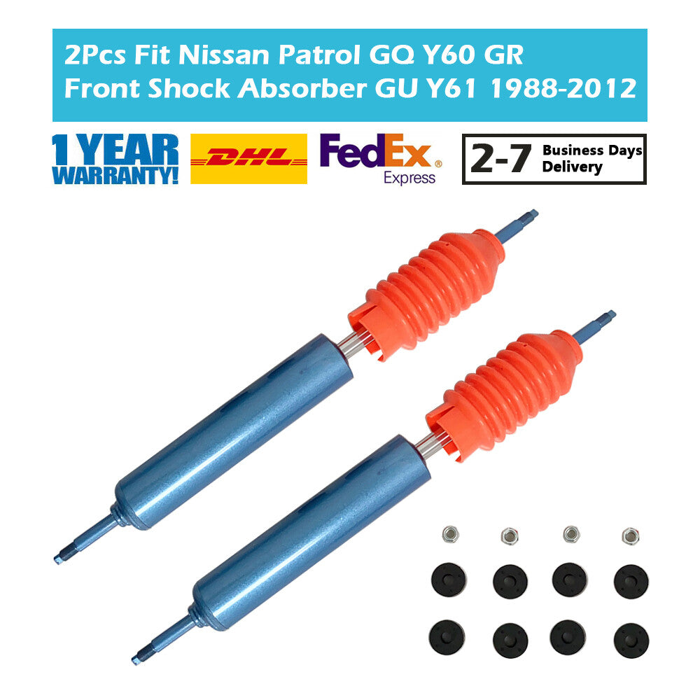 for Nissan Patrol Y60 Y61 TD42 TB42E Pair Front High Performance Shock Absorber
