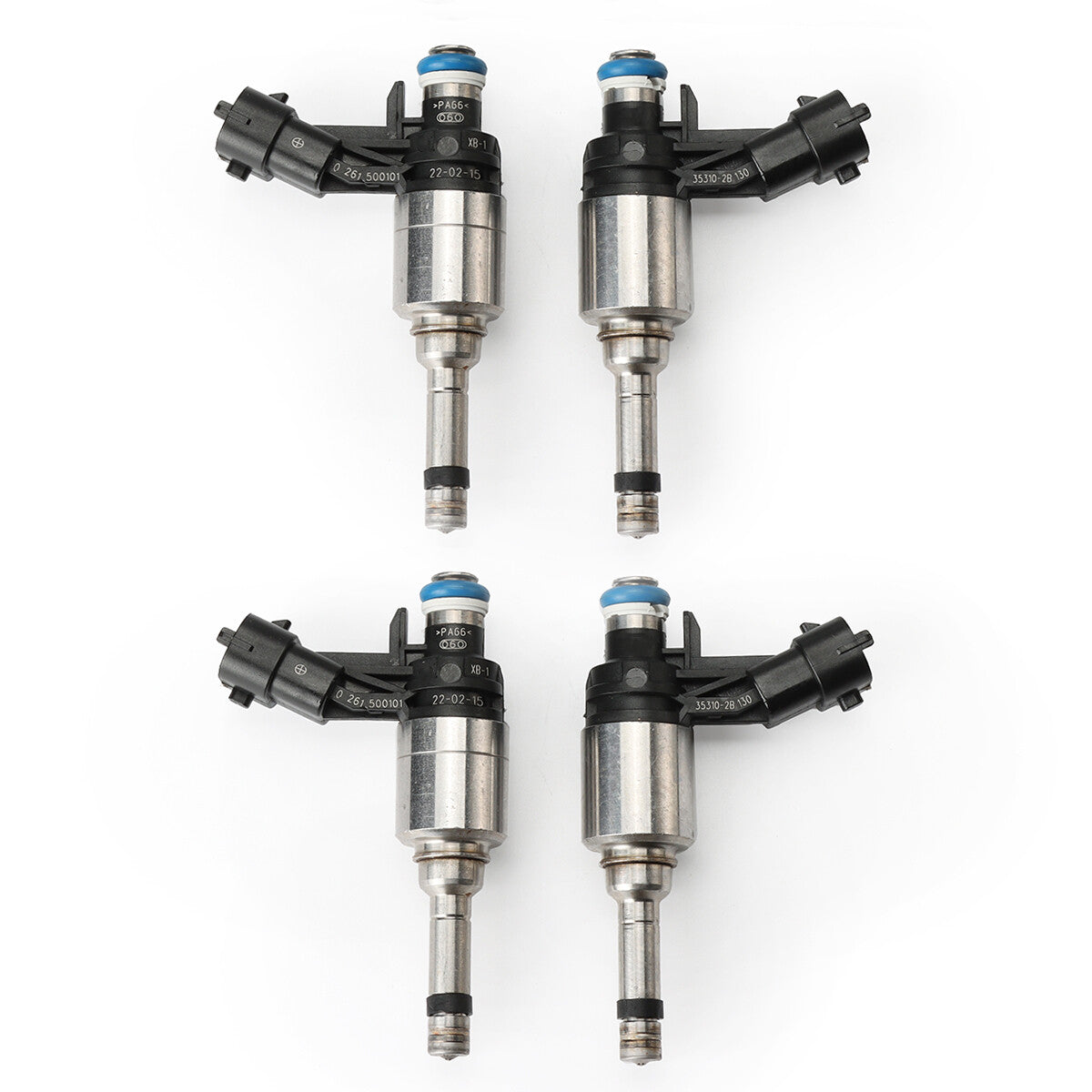 4x 35310-2B130 fuel injectors for Kia Rio Soul Forte 5 Forte Koup Optima for Hyundai