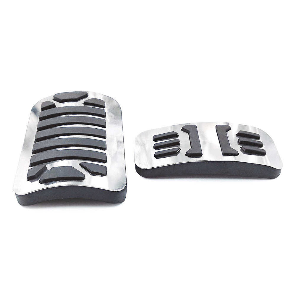 Stainless Steel Car Brake Gas Pedals Protection Cover for Jaguar XE XF XJ XJL