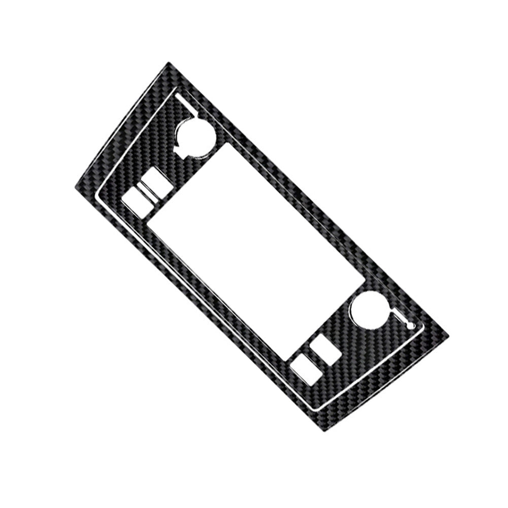 2X Carbon Fiber Navigation Cover Trim for Subaru Outback Legacy 2015-2017 Type B