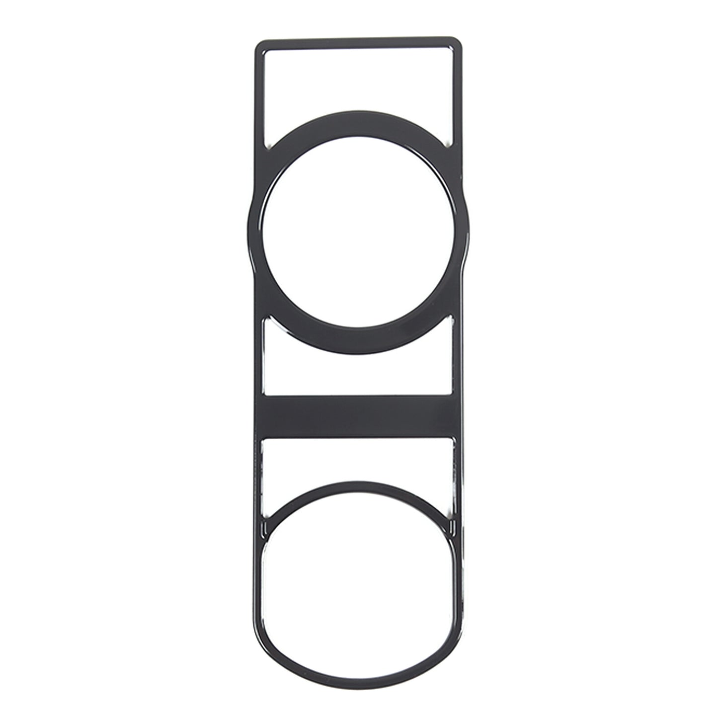2-Piece Gloss Black Rear Window Shutter Cover Trim for Toyota 86/ for Subaru BRZ 2022-up