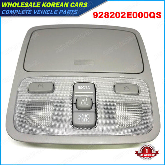 Map light overhead control console sunroof for 2005 for Hyundai for Tucson 928202E000QS