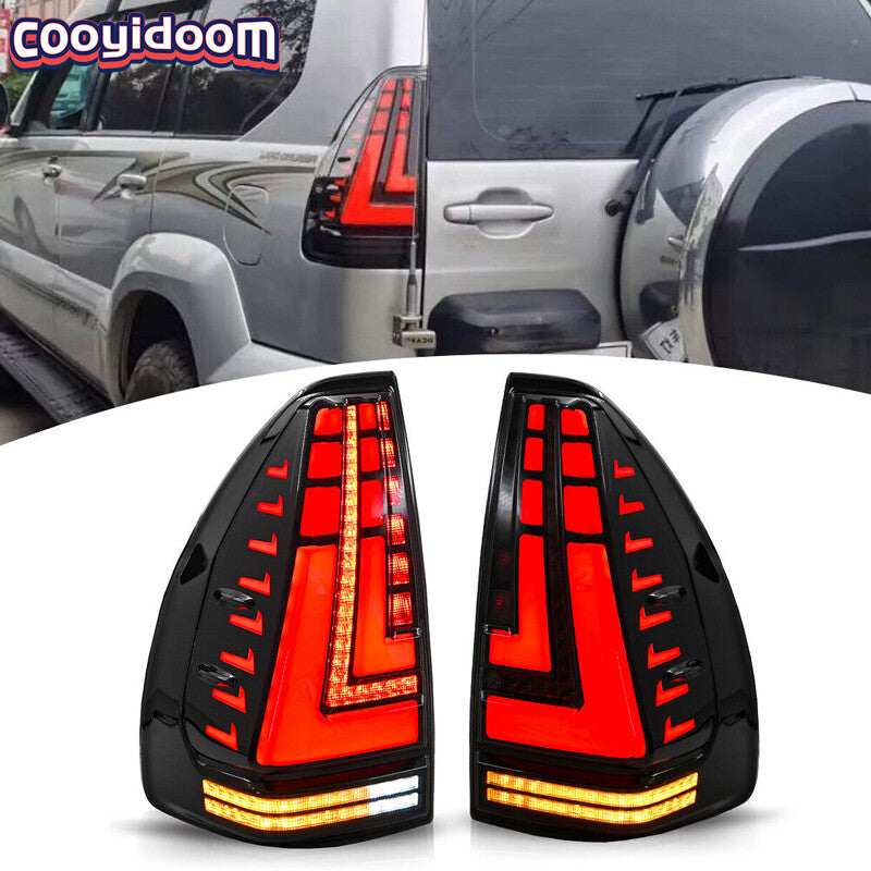 LED Tail Light Assembly for Toyota for Land Cruiser Prado LC120 2003-2009 Brake Lamp