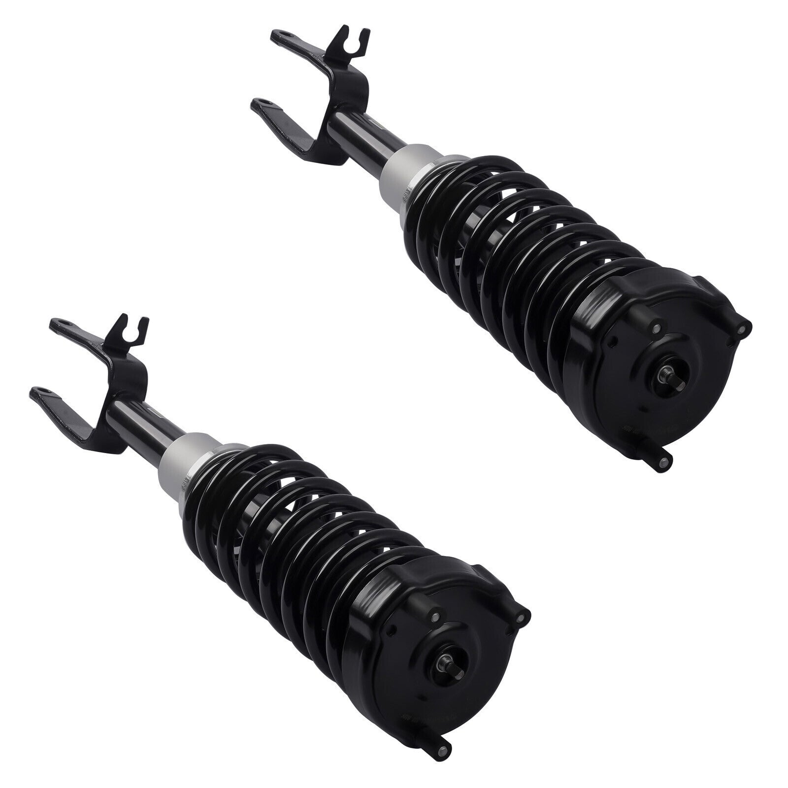 Two-piece front-mounted L+R hydraulic spring shock absorber strut auxiliary device suitable for Infiniti QX56 and QX80 (2011-21)