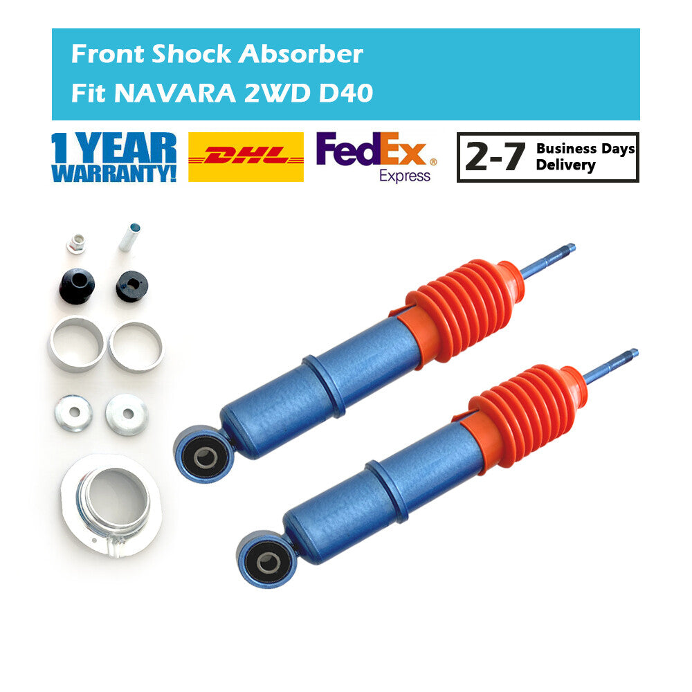 for NISSAN NAVARA 4WD D40 2005-2014 Pair Front High Performance Shock Absorber