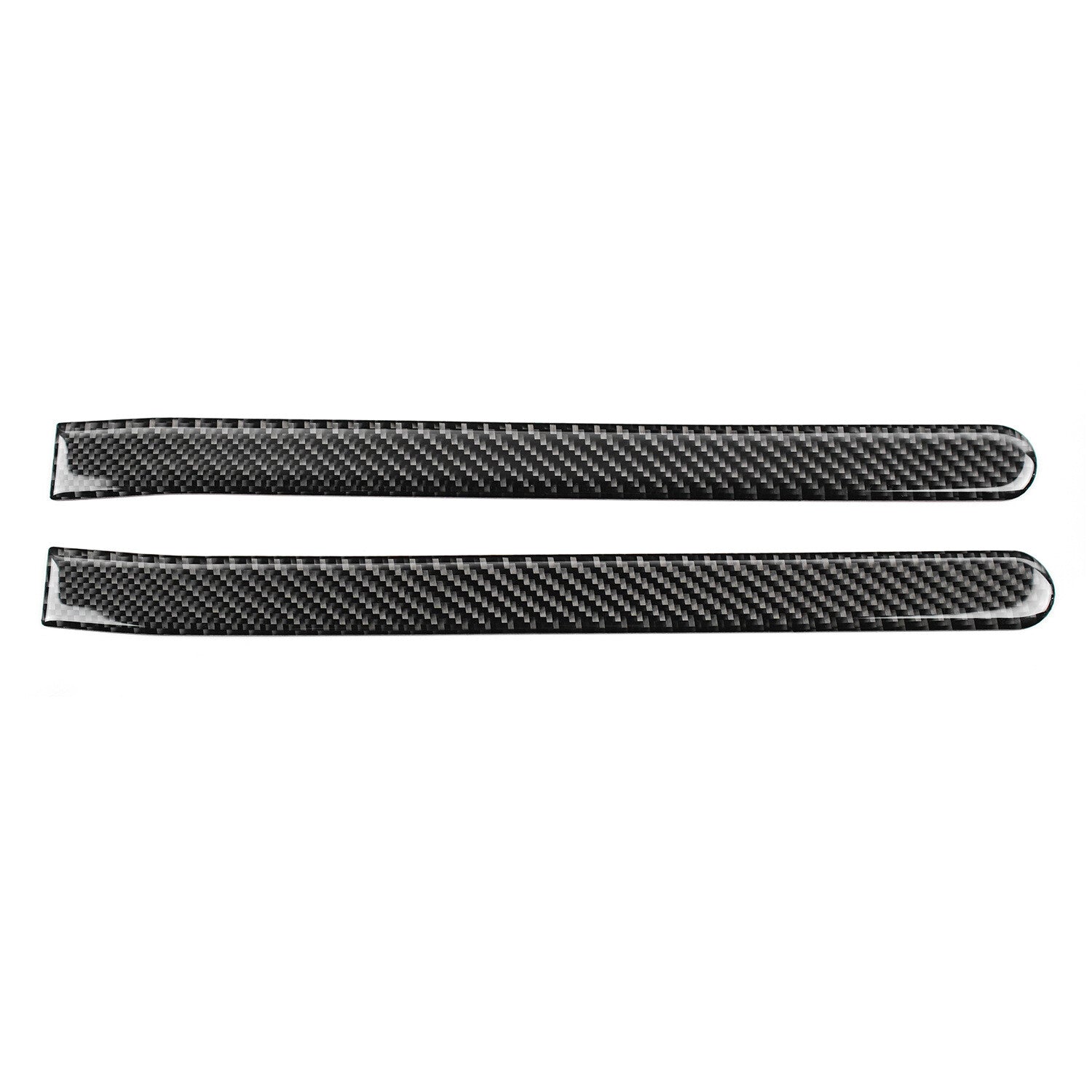 2Pcs Carbon Fiber Car Outer Decorative Tail Lamp Trim for Kia Stinger 19-23