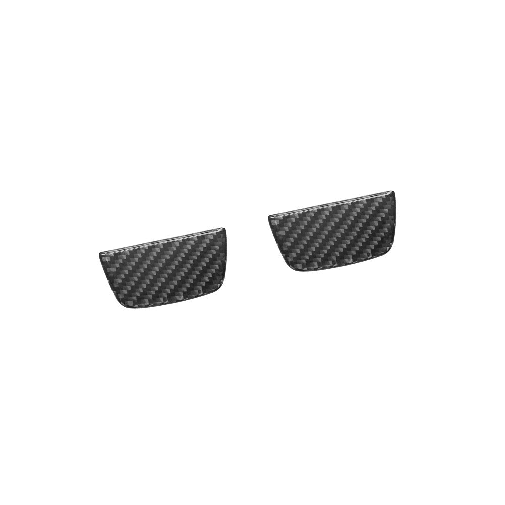 Carbon fiber rear door handle trimming for Jeep for Wrangler JL 2018 + gladiator 2020 +