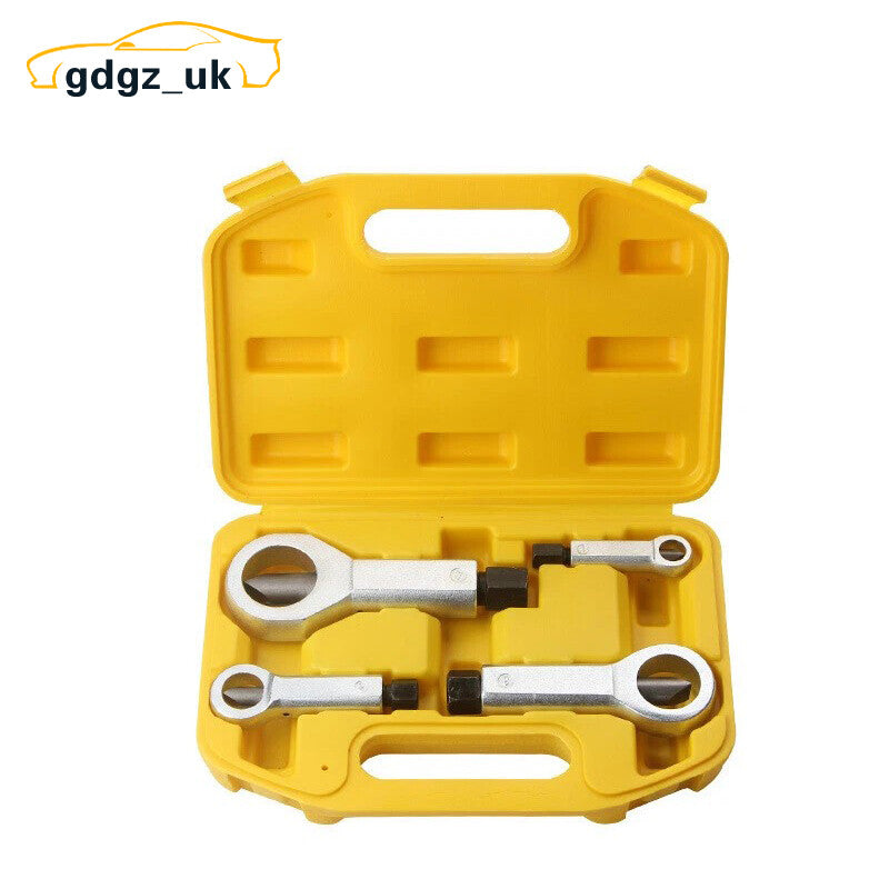 4pcs Metal Nut Splitter Cracker Rusty Nut Separator Tool for Removing Broken Nut