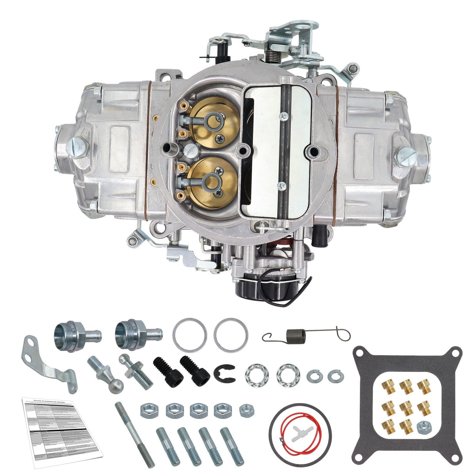 Carburetor Mechanical Secondary For Quick Fuel BR-67214 850 CFM Brawler Street