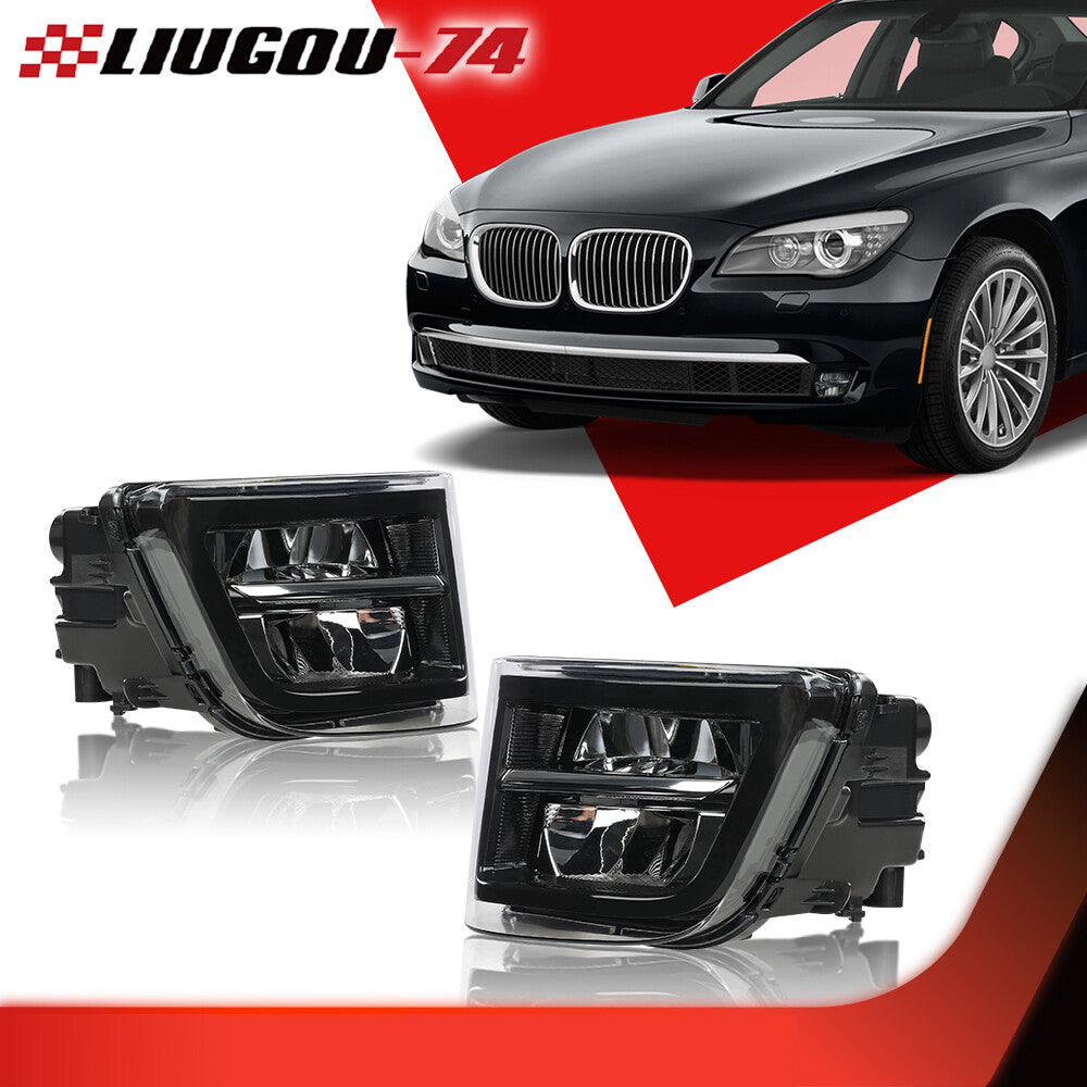 Front LED DRL fog lights, 1 pair, suitable for 2012-2016 for BMW 7 Series F01 F02 F03