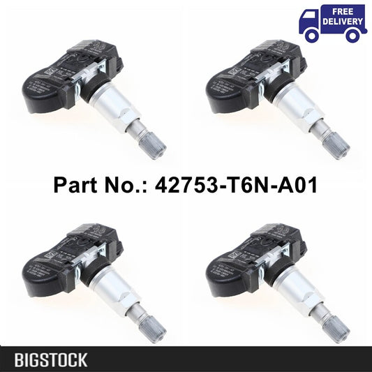TPMS Tire Pressure Monitor Sensor 42753-T6N-A01 42753T6NA01 Fit for Honda 433MHZ