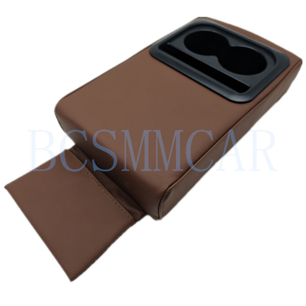 Car Armrest Pad Cover Center Console Box Cushion Protector With Cup Holder
