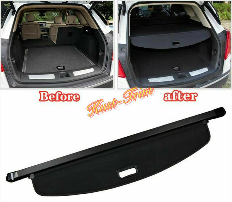 for Cadillac XT5 2016-2020 Rear Door Trunk Cargo Cover Security Shield Shade