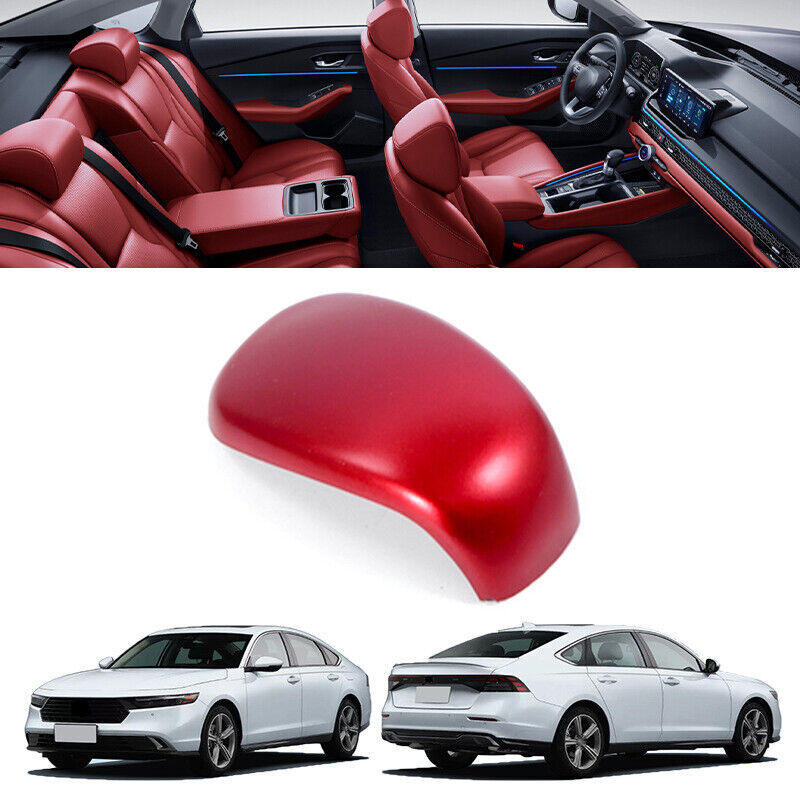 1Pcs Central Console Gear Shift Knob Red Trim for Honda Accord 11th 2023-2024