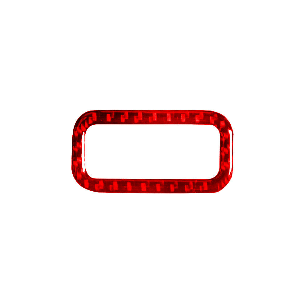 Red Carbon Fiber sunroof Handle Frame Trim for Chevrolet Avalanche 2007-14 TypeB