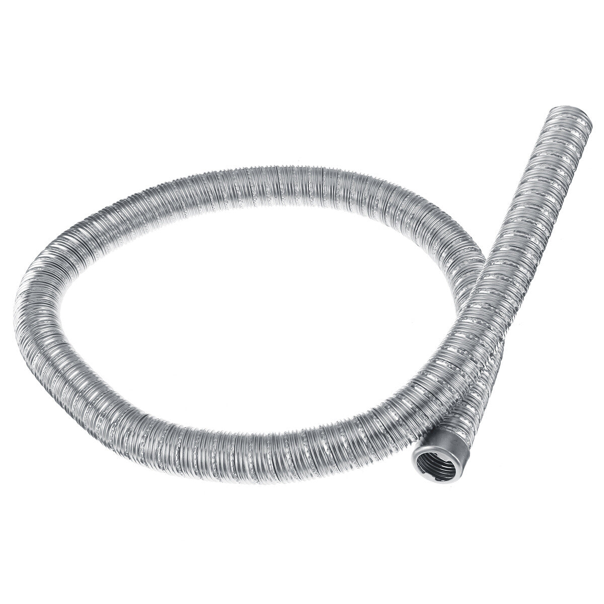 24mm exhaust pipe, double-layered, 100cm flexible, suitable for Webasto heaters made of stainless steel.