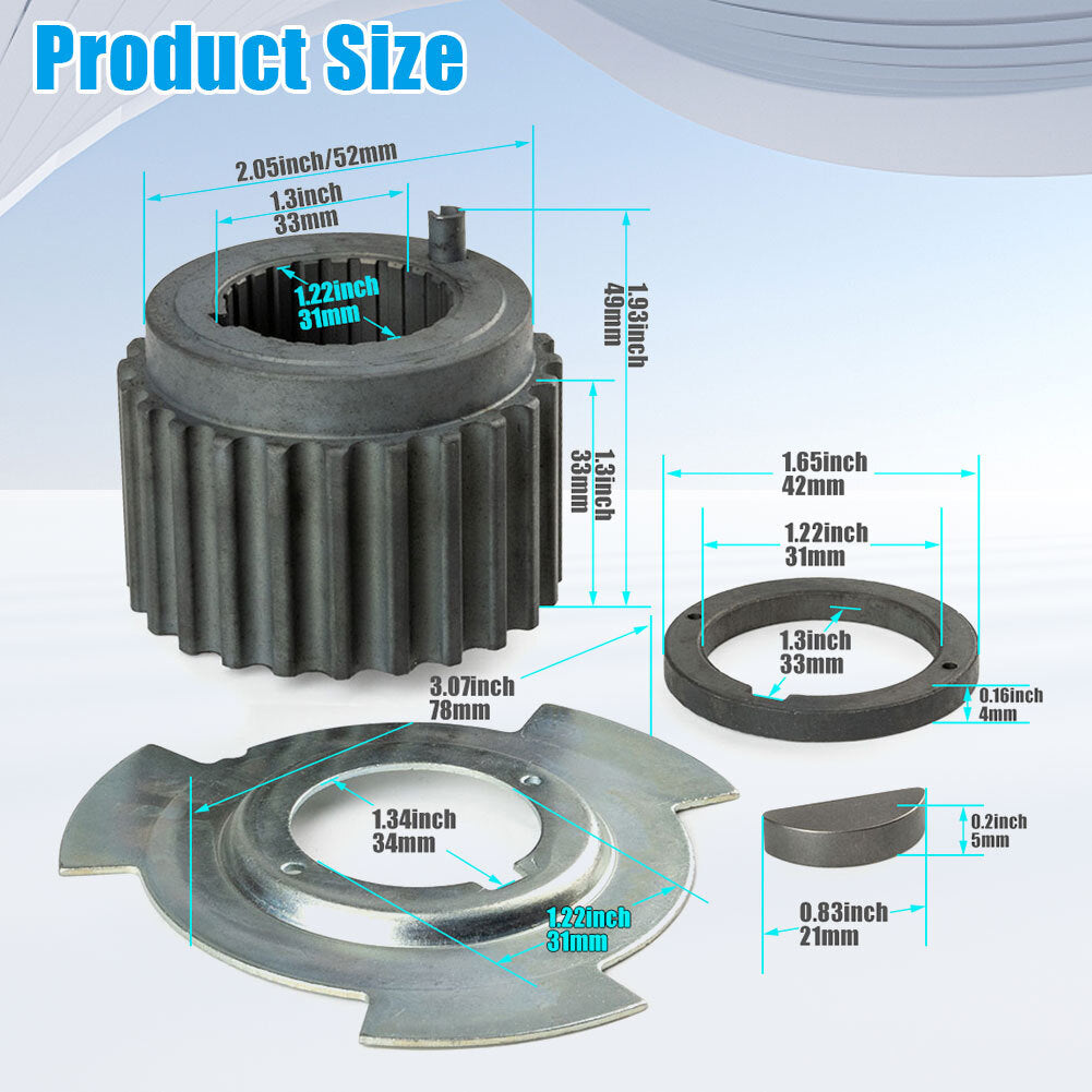 Crankshaft Gear Sprocket Sensor Blade Spacer MD185237 for Mitsubishi Montero