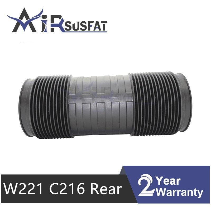 2X Rear Hydraulic Suspension ABC Dust Cover for Mercedes S Class W221 C216