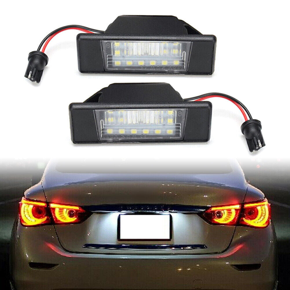 LED License Plate Light Lamp Assy for Nissan Versa X-Trail Armada for Infiniti Q50