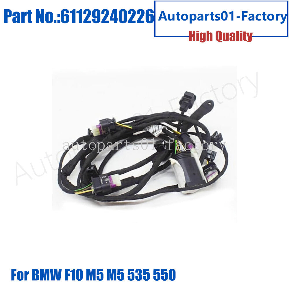 61129240226 Front Bumper Parking Sensor Wiring Harness for BMW F10 M5 M5 535 550