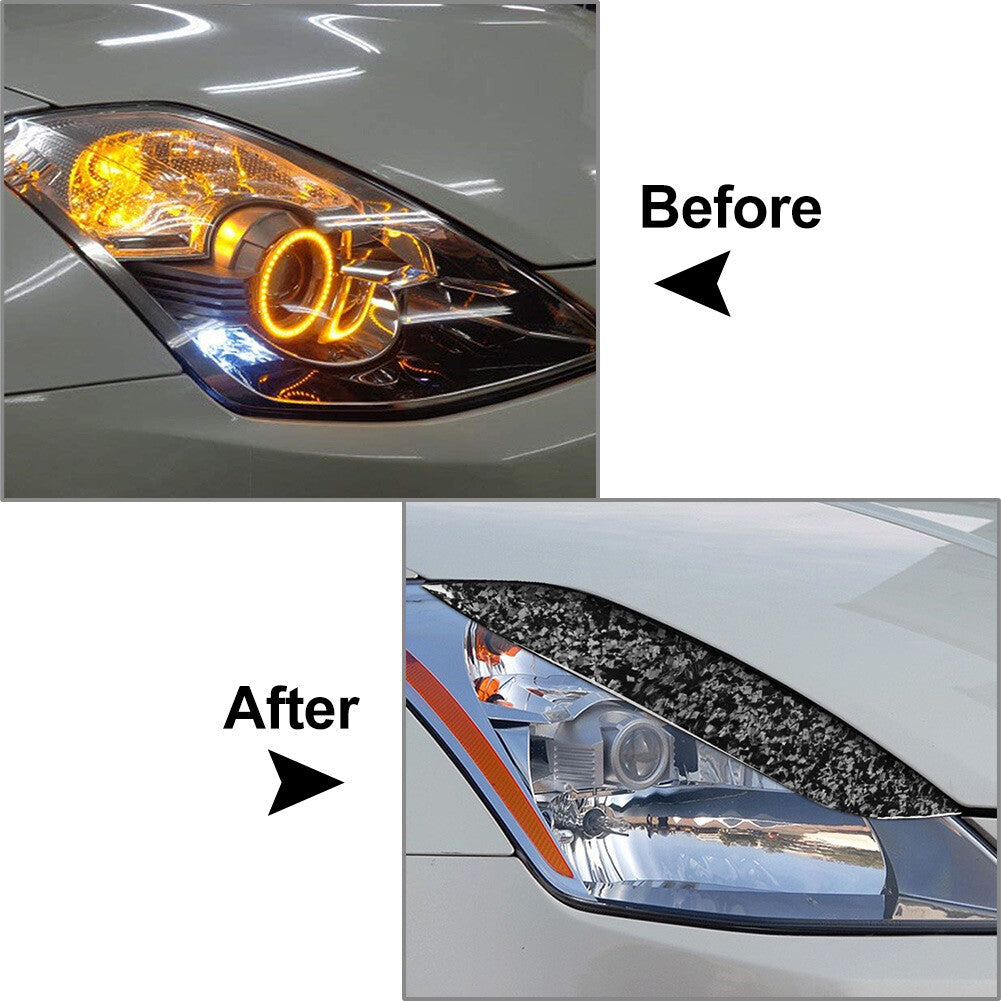 Headlight Eyebrow Eyelid Cover for Nissan 350Z 2003-2009