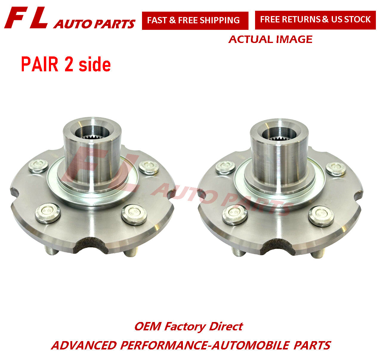 Rear Wheel Hub Flange For 2006-2014 for Honda Ridgeline 42210-SJC-A00 2 Side