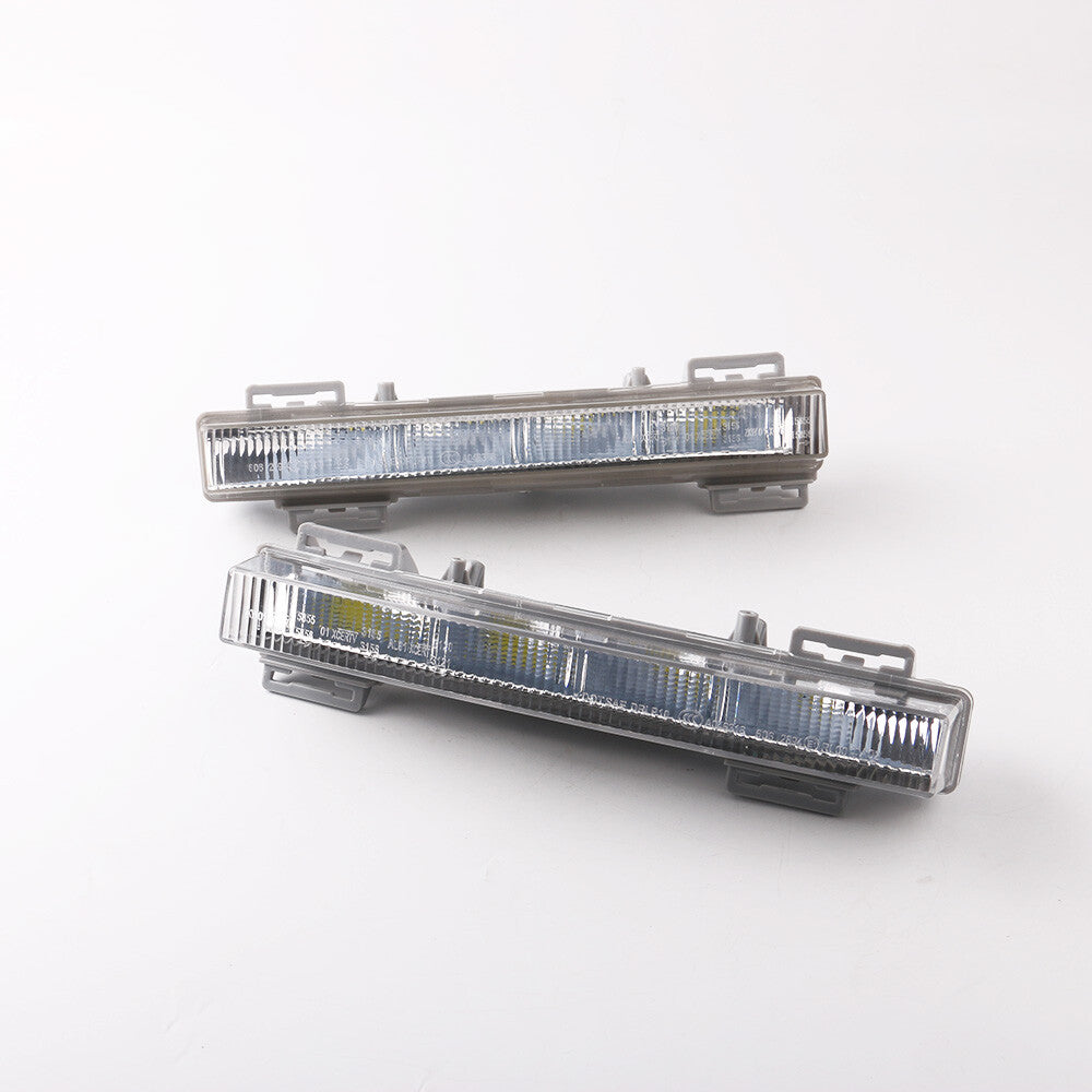 2x Fits for Mercedes W166 ML350 X204 GLK350 DRL Daytime Running Light Fog Lamp LHRH