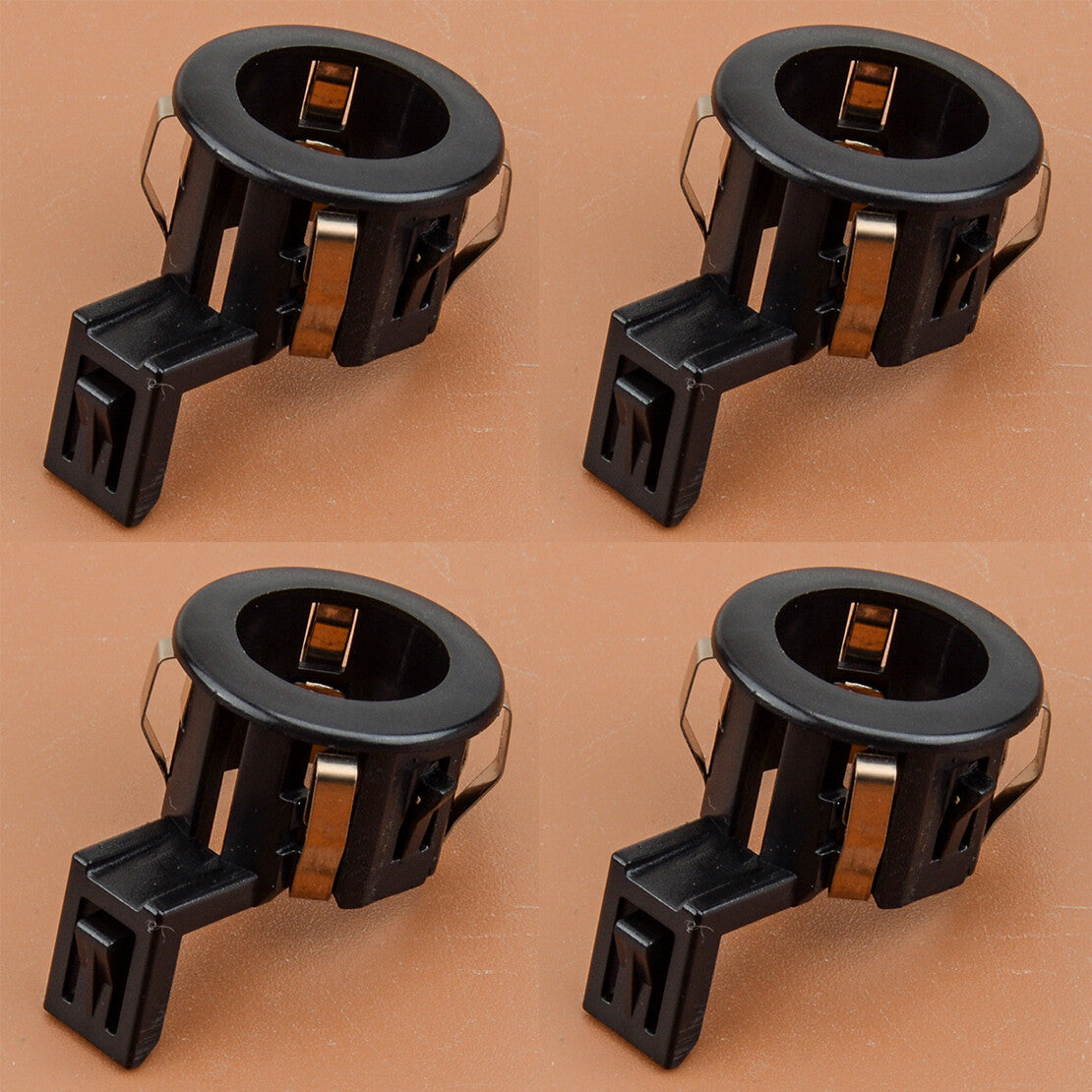 4-Pack PDC Parking Assist Sensor Mounting Brackets for Toyota for Sienna and for Lexus GX460