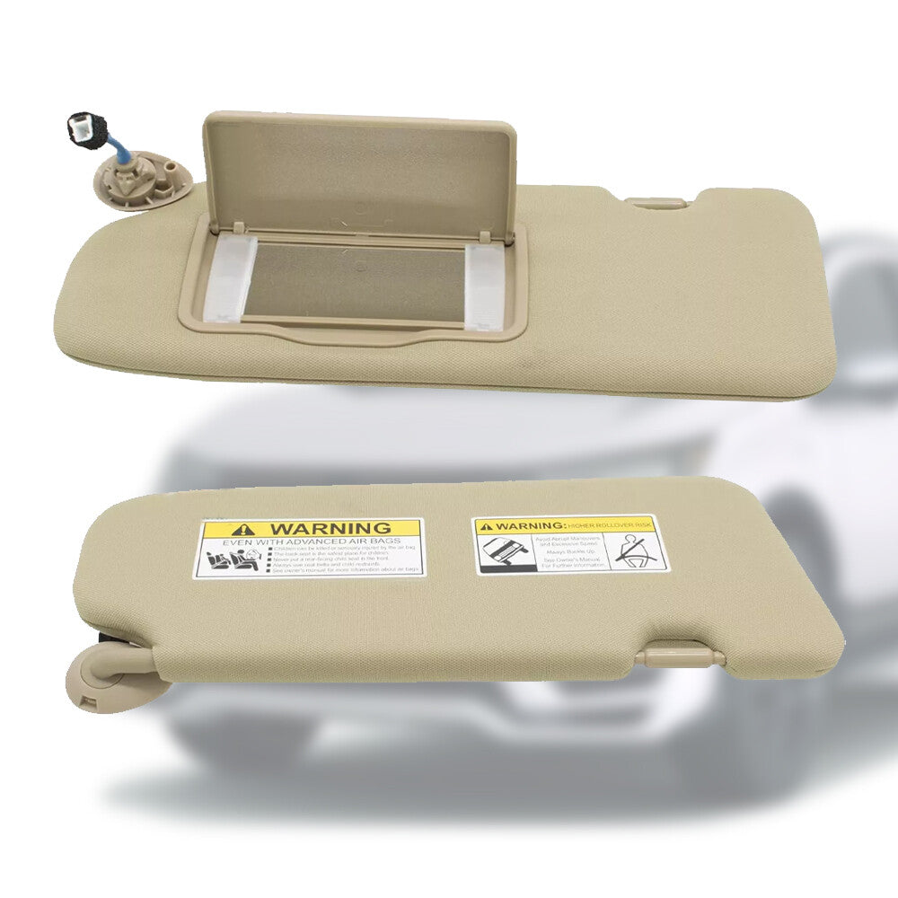 For 2017-2022 for Honda CR-V CRV 2018 2019 2020 2021 Left Driver Sun Visor Beige