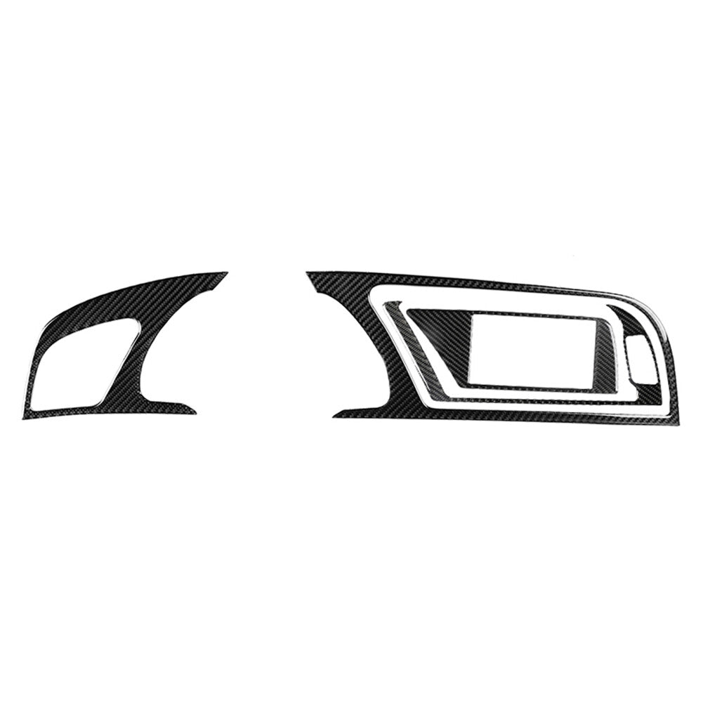 4 Pcs Interior Instrument Panel Cluster Meter Dashboard Trim for Audi A5 RS5 S5