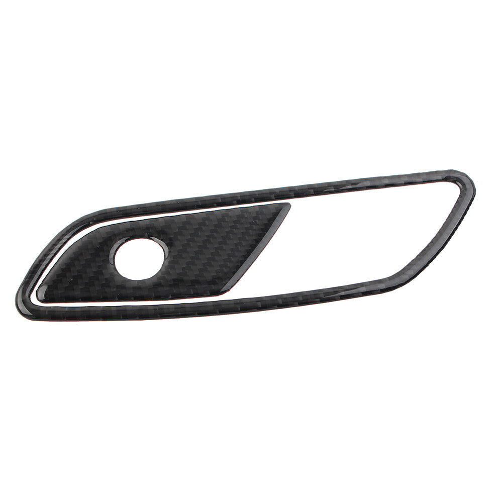 2 Pcs Copilot Storage Box Handle Cover Trim for Audi A6 C8 2019-2021 2020