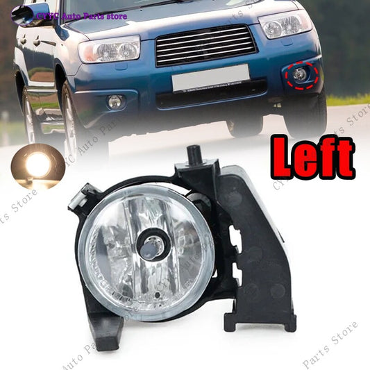 for Subaru Forester SG 2006-2008 Left Fog Lights With Glass Lens Fog Lamp