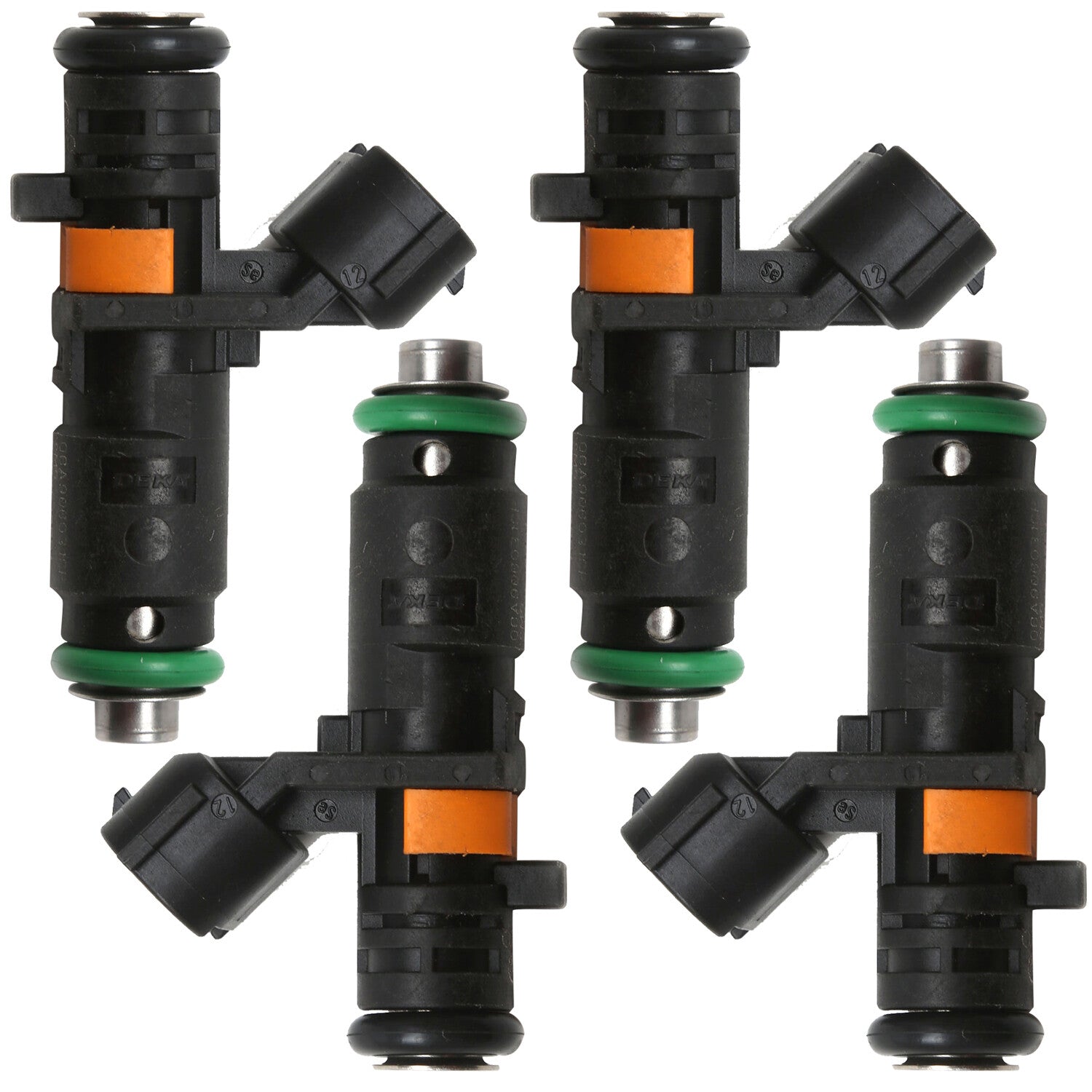 4x 06A906031CP Fuel Injector Fit For 11-18 for VW for Jetta 09-15 for Seat Ibiza/ST 2.0L Gas