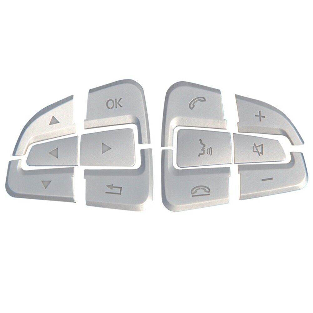 Steering Wheel Button Cover Trim Fit for Mercedes-Benz GLE GLS A B GLA Class