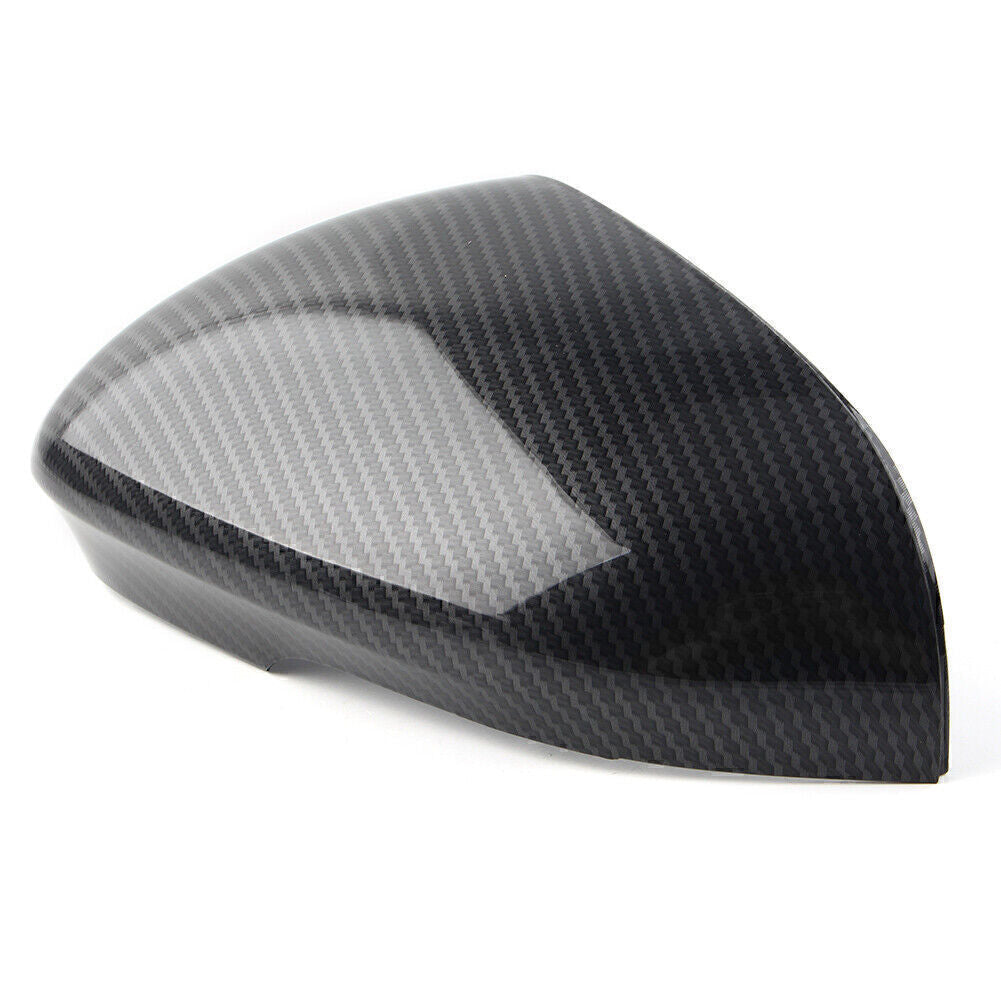 1Pcs Carbon Fiber Rear Side View Mirror Cover Cap for Jaguar XF XFR XFR-S XJ