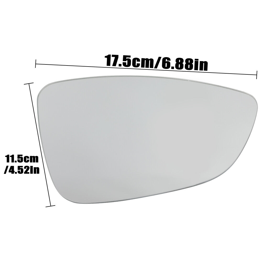 F¨¹r for VW for Passat for Jetta Beetle Scirocco 2011-2014 Spiegelglas Beheizbar Rechts