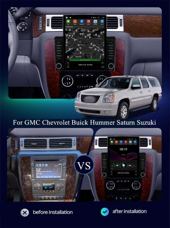 9.5 Player For 2007-2013 for Chevy Silverado for GMC Android 10.1 Stereo Radio GPS Wifi