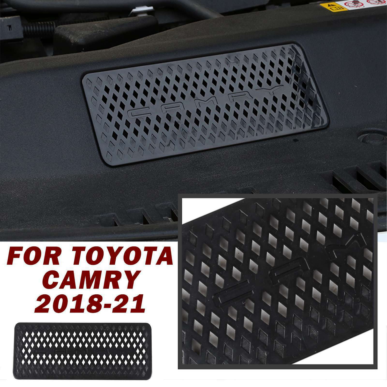 Wear-resistant decorative cover suitable for the engine air intake of 2018, 2019, 2020, and 2021 for Toyota for Camry .